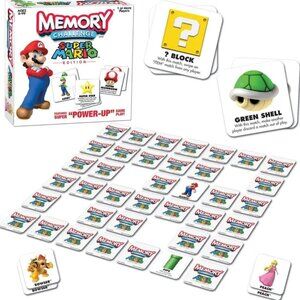 Memory Challenge Super Mario Bros Edition Power Up Game Play 2011